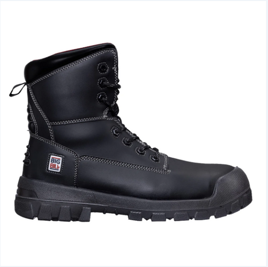 Bit Bill® Big Tuff M 4 Seasons Metal Free Work Boots 8'' - Black - BB5002