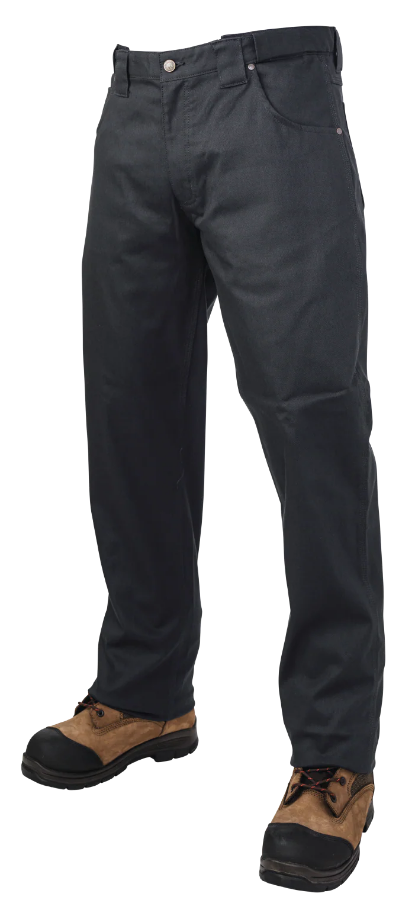 TOUGH DUCK RELAXED-FIT FLAT FRONT TOUGH FLEX TWILL PANT WITH EXPANDABLE WAIST - WP09