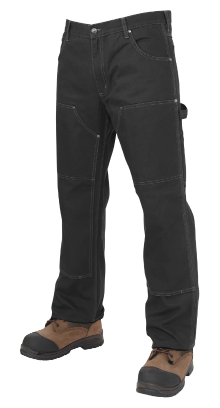 TOUGH DUCK LOOSE-FIT WASHED DUCK DOUBLE FRONT PANT - WP03