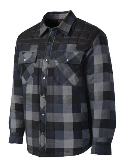 TOUGH DUCK HYBRID QUILTED FLANNEL SHIRT - WS25