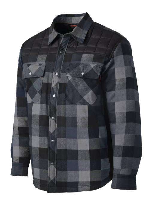 TOUGH DUCK HYBRID QUILTED FLANNEL SHIRT - WS25