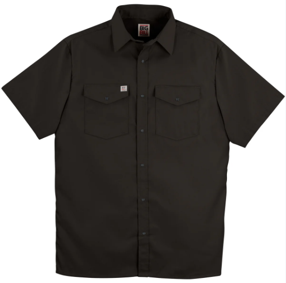 BIG BILL® Premium Short-Sleeve Snap Front Work Shirt - 237