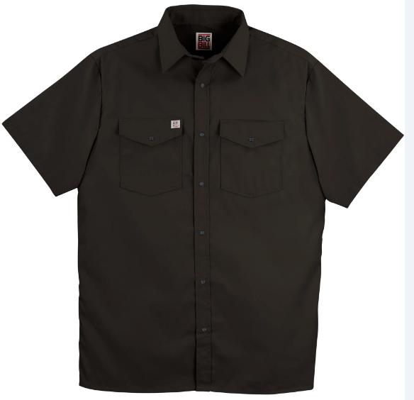 BIG BILL® Premium Short-Sleeve Snap Front Work Shirt - 237