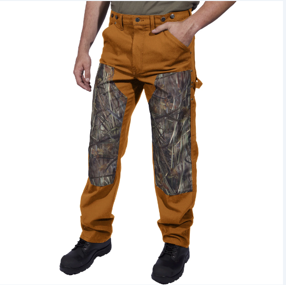BIG BILL® Relaxed Fit Duck Canvas Jeans With Double Reinforced Knee - 1998QUE