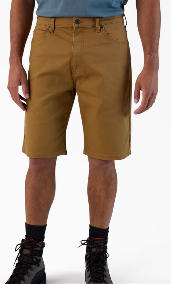 Dickies FLEX 5-Pocket Duck Canvas Shorts, 11"