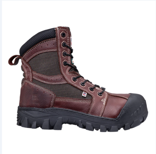 Big Bill® BIG BREEZE 8" Metal Free Work Boots - Brown - BB5014