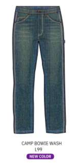 Dickies Worn IN 1993 Carpenter Jean - A8801