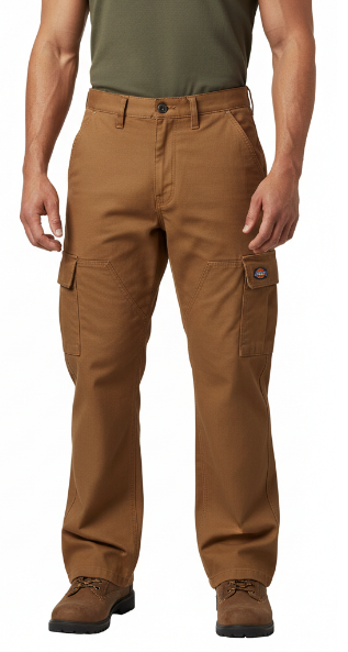 Dickies Men's FLEX Regular Fit Twill Cargo Pant - DWP595