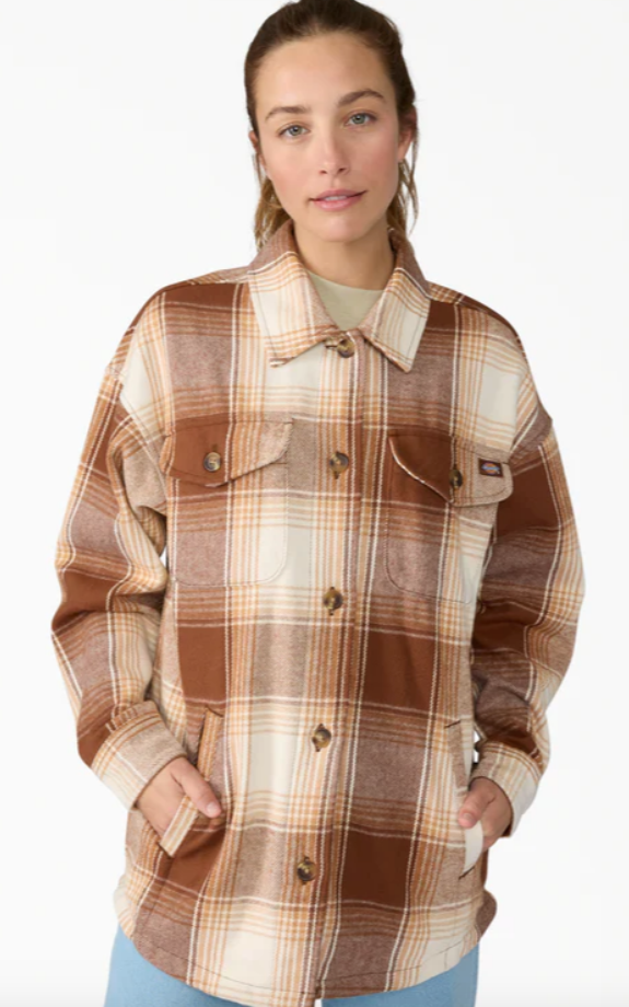 Dickies Women's Flannel Shacket