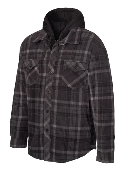 TOUGH DUCK SHERPA-LINED FLEECE JAC-SHIRT - WS16