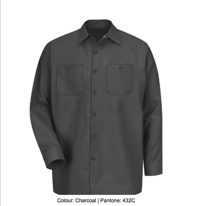 RED KAP® INDUSTRIAL LONG SLEEVE WORK SHIRT - SP14