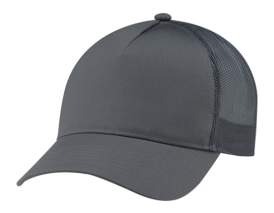 AJM International Polycotton / Polyester Mesh Cap - 5970L