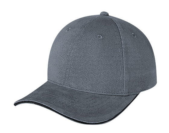 AJM Internationall Heavyweight Brushed Cotton Drill Cap - 2C430M