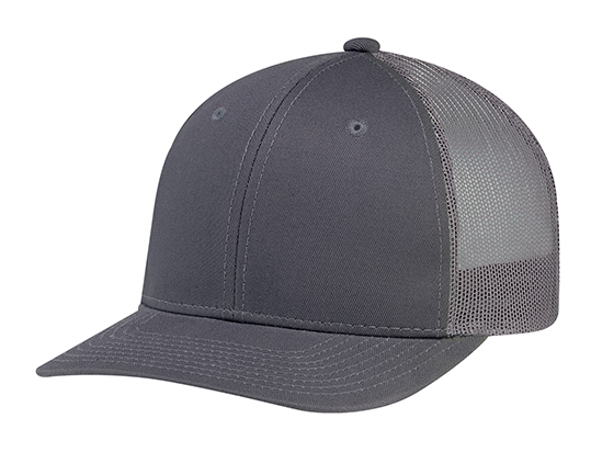 AJM International Deluxe Chino Twill / Polyester Mesh Cap - 8E019M
