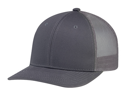 AJM International Deluxe Chino Twill / Polyester Mesh Cap - 8E019M