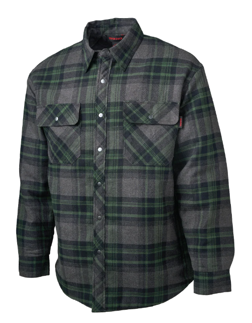 TOUGH DUCK QUILT-LINED FLANNEL SHIRT - WS05