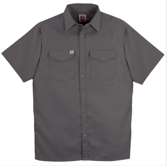 BIG BILL® Premium Short-Sleeve Snap Front Work Shirt - 237