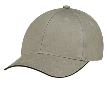 AJM  International Brushed Cotton Drill Cap - 5D430M