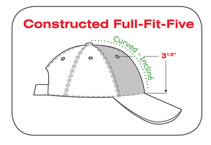 AJM International Polycotton / Polyester Mesh Cap - 5970L