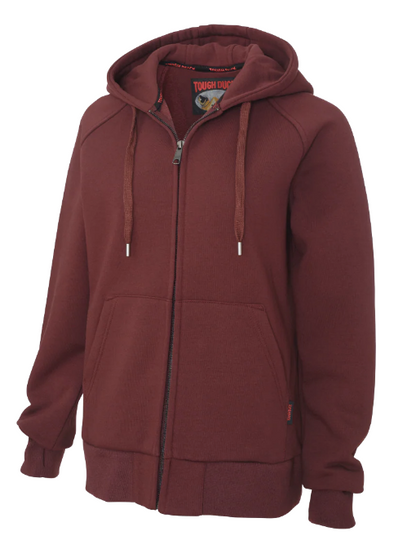 TOUGH DUCK WOMEN’S FLEECE ZIP HOODIE - WJ36