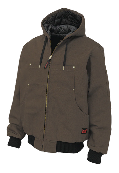 TOUGH DUCK DUCK CLASSIC HOODED BOMBER JACKET - WJ30