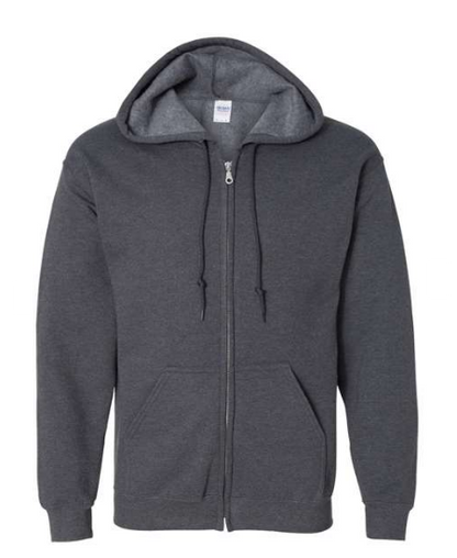 Gildan Unisex Heavy Blend™ Full-Zip Hooded Sweatshirt - 18600