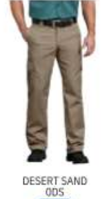 Dickies Men's FLEX Regular Fit Twill Cargo Pant - DWP595