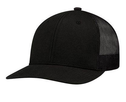 AJM International Duck Canvas / Polyester Mesh Cap - 8D017M
