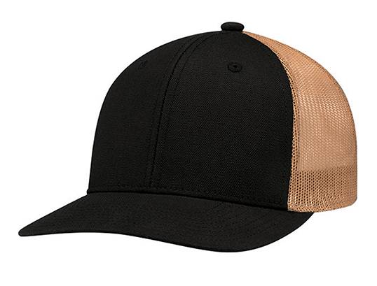 AJM International Duck Canvas / Polyester Mesh Cap - 8D017M