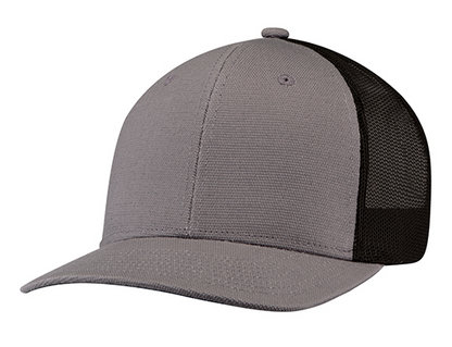 AJM International Duck Canvas / Polyester Mesh Cap - 8D017M