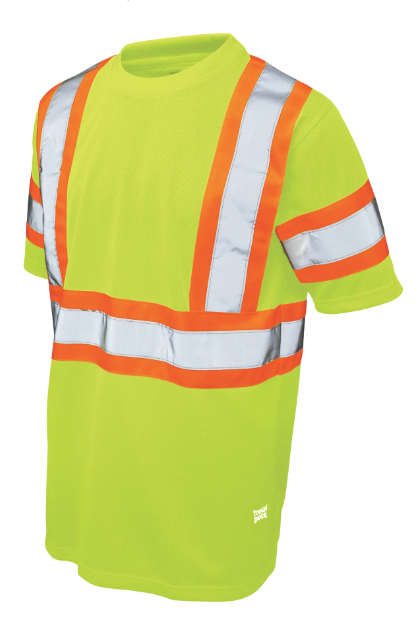 TOUGH DUCK MICRO MESH SHORT-SLEEVE SAFETY T- SHIRT - ST09