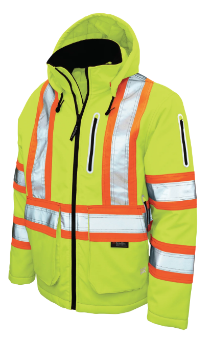 TOUGH DUCK INSULATED TOUGH FLEX SAFETY JACKET - SJ40