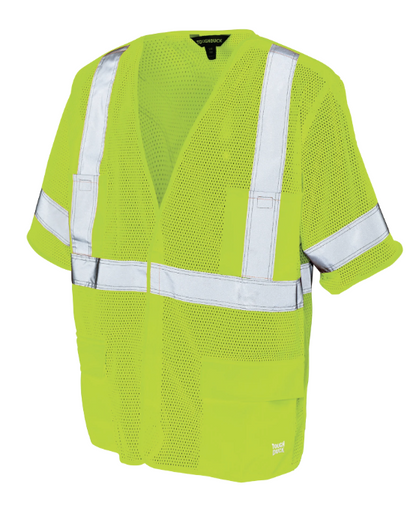 TOUGH DUCK MESH SAFETY VEST WITH SLEEVES - SV07