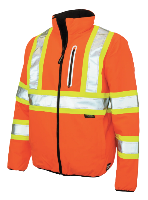 TOUGH DUCK RIPSTOP REVERSIBLE SAFETY JACKET - SJ27