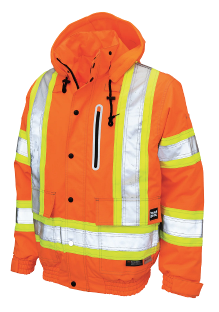 TOUGH DUCK  - RIPSTOP SAFETY BOMBER - SJ20