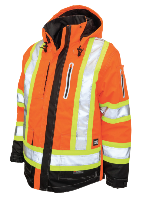 TOUGH DUCK RIPSTOP 4-IN-1 SAFETY JACKET - S187