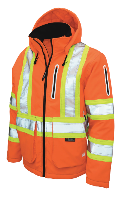 TOUGH DUCK INSULATED TOUGH FLEX SAFETY JACKET - SJ40