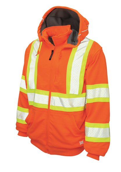 TOUGH DUCK FLEECE THERMAL-LINED SAFETY HOODIE - SJ16