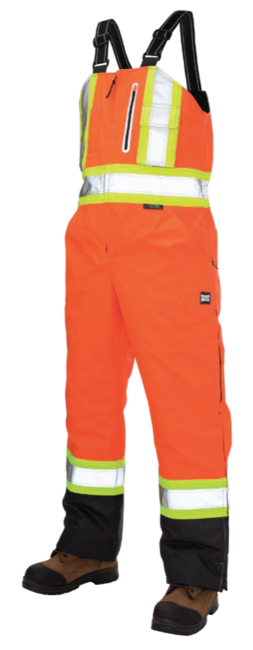 TOUGH DUCK RIPSTOP INSULATED SAFETY BIB OVERALL - S876