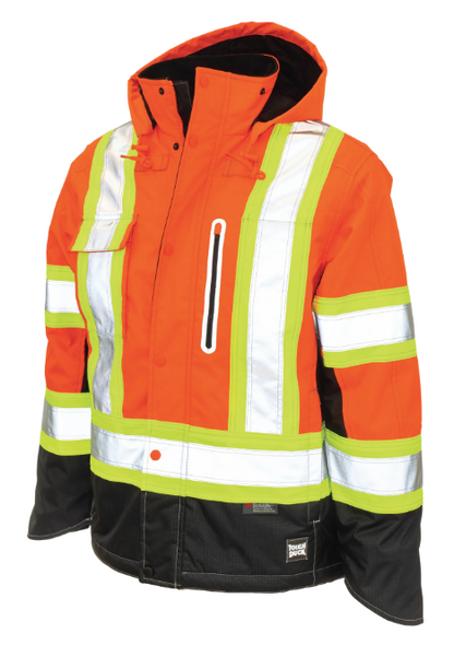 TOUGH DUCK RIPSTOP FLEECE-LINED SAFETY JACKET - S245