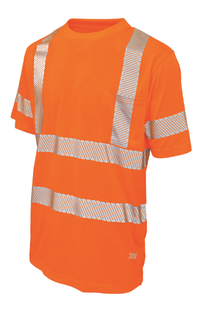 TOUGH DUCK POLYESTER JERSEY SHORT-SLEEVE SAFETY T-SHIRT - ST12