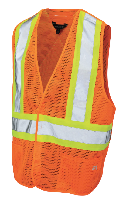 TOUGH DUCK MESH 5-POINT TEAR-AWAY SAFETY VEST - S9I0
