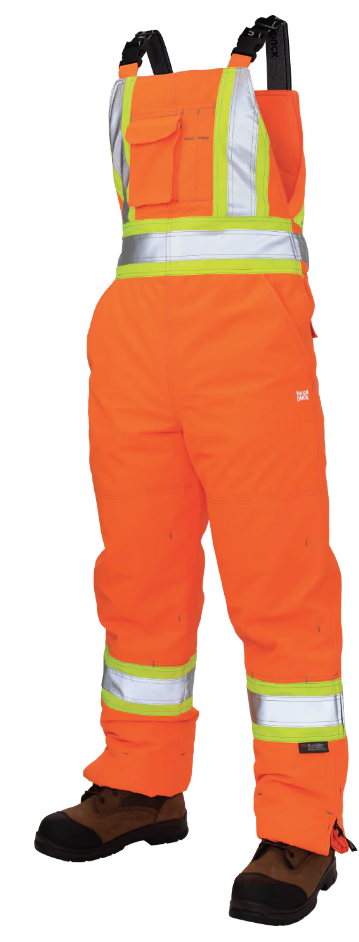 TOUGH DUCK WOMEN’S INSULATED TOUGH FLEX SAFETY BIB - SB07