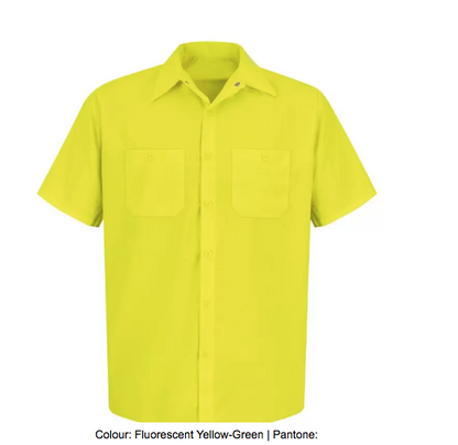 RED KAP® ENHANCED VISIBILITY SHORT SLEEVE WORK SHIRT - SS24-EHV