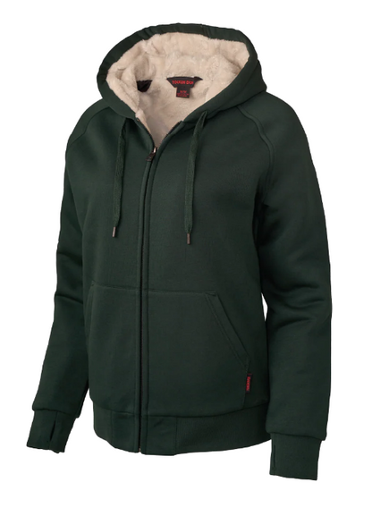 TOUGH DUCK WOMEN'S PLUSH PILE-LINED HOODIE - WJ43