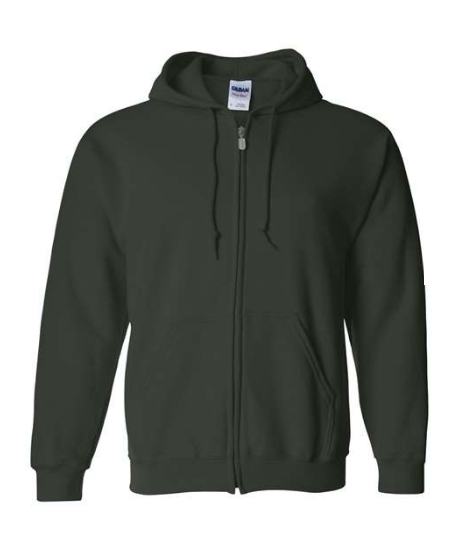 Gildan Unisex Heavy Blend™ Full-Zip Hooded Sweatshirt - 18600