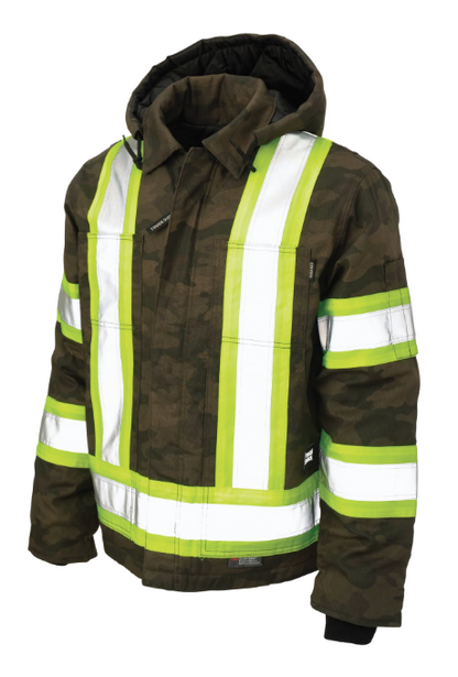 TOUGH DUCK CAMO FLEX DUCK SAFETY JACKET - SJ33