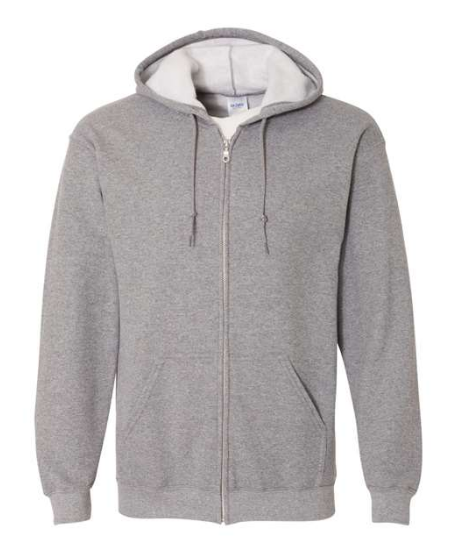 Gildan Unisex Heavy Blend™ Full-Zip Hooded Sweatshirt - 18600