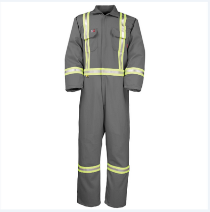 Big Bill® Flashtrap® Flame Resistant Ventilated Coverall with Reflective Tape - 1155US7