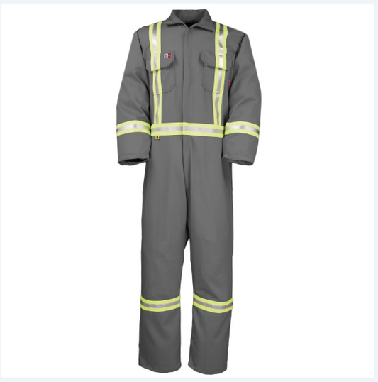 Big Bill® Flashtrap® Flame Resistant Ventilated Coverall with Reflective Tape - 1155US7